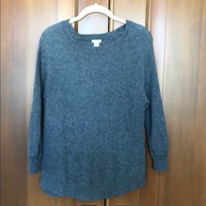 J crew 3/4 sleeve sweater